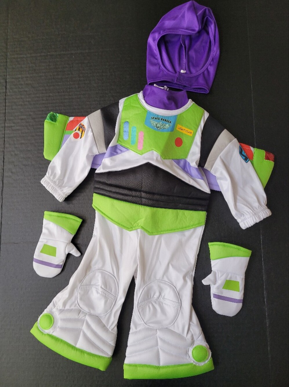 Disney Store Buzz Lightyear Halloween Costume 5 Piece Set 6-12 Months Toy Story
